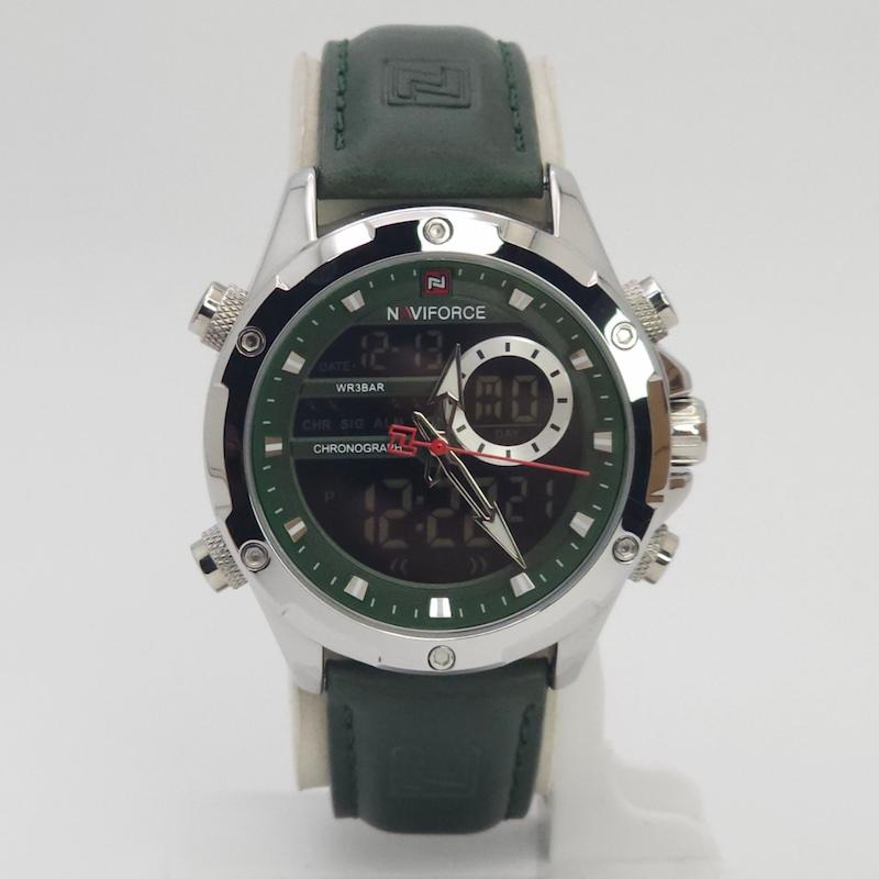 ساعت مچی مردانه نیوی فورس Naviforce 9208 دو زمانه با موتور کوارتز ژاپن کد 4879