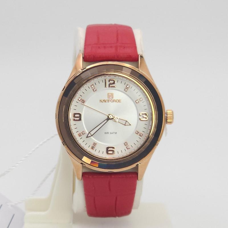 ساعت مچی زنانه نیوی فورس  Naviforce 5040 با موتور کوارتز ژاپن کد 4904