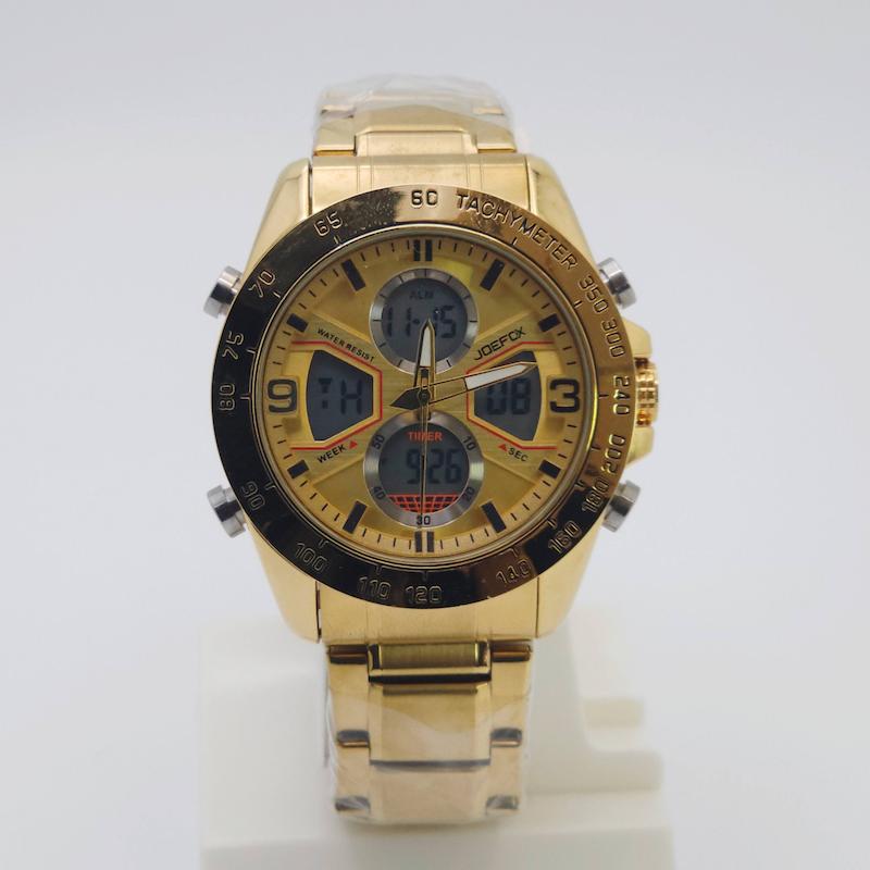 ساعت مچی مردانه جوفاکس Joefox 2106 دوموتوره دیجیتال و آنالوگ کد 4913