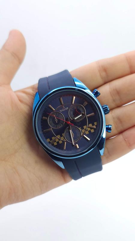 ساعت مچی مردانه گلکسی Galaxy 2332G موتور کوارتز بند رابر کد 4940