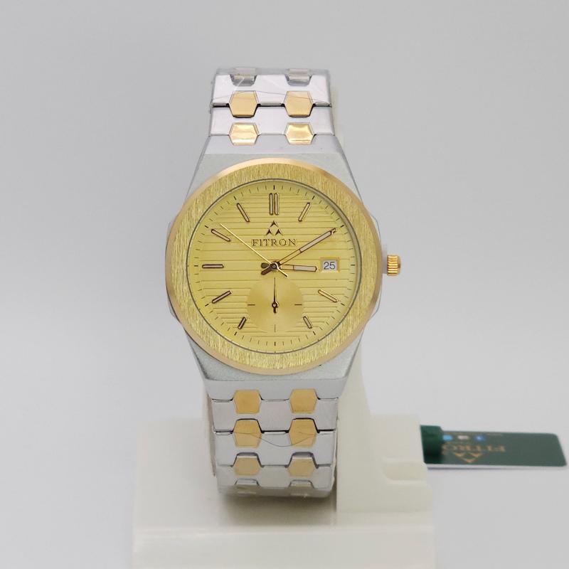 ساعت مچی مردانه فیترون Fitron 6040M با موتور کوارتز ژاپن و تاریخ دار کد 1051