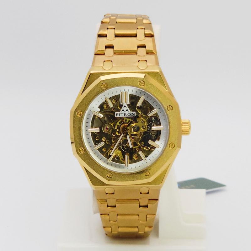 ساعت مچی مردانه فیترون Fitron 117193M با موتور اتوماتیک ژاپن کد 1058