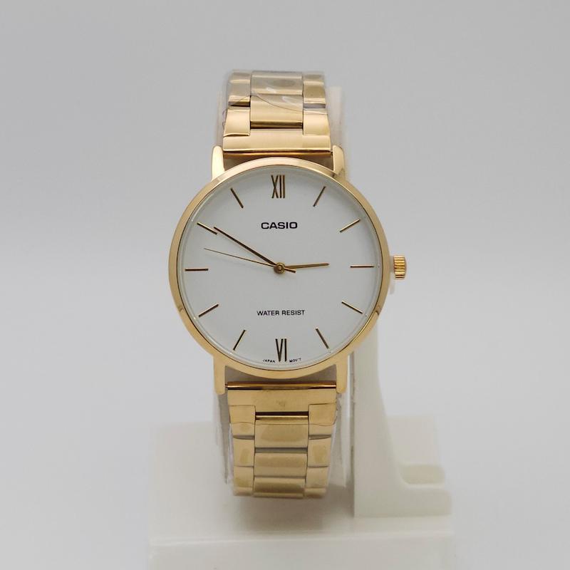 ساعت مچی مردانه کاسیو Casio MTP-1302 طراحی مینیمال با اعداد یونانی کد 1061