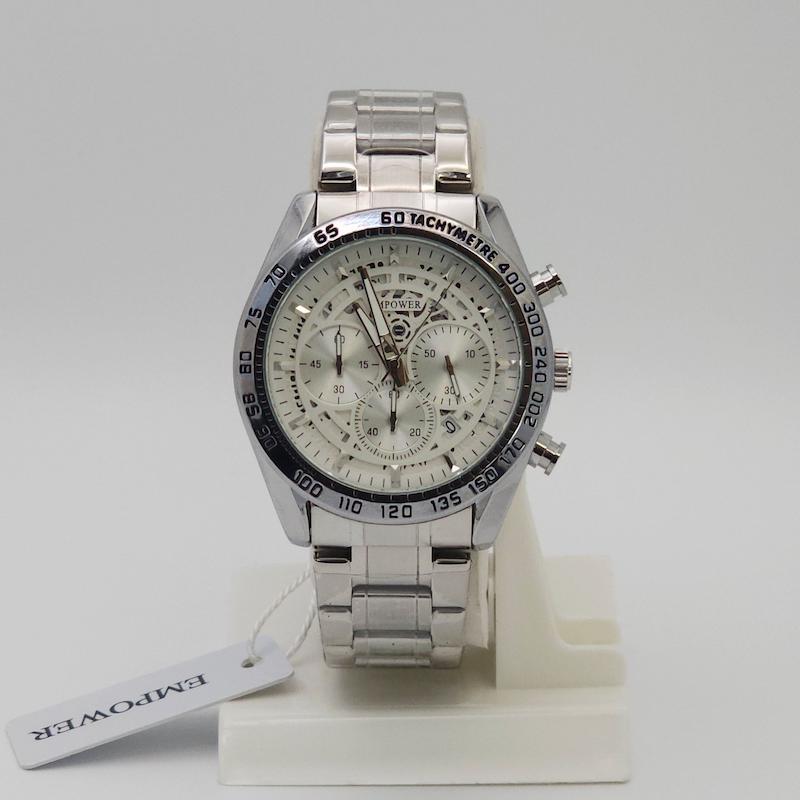 ساعت مچی مردانه امپاور Empower با سه موتور فعال کرنوگراف و تمام استیل کد 1069