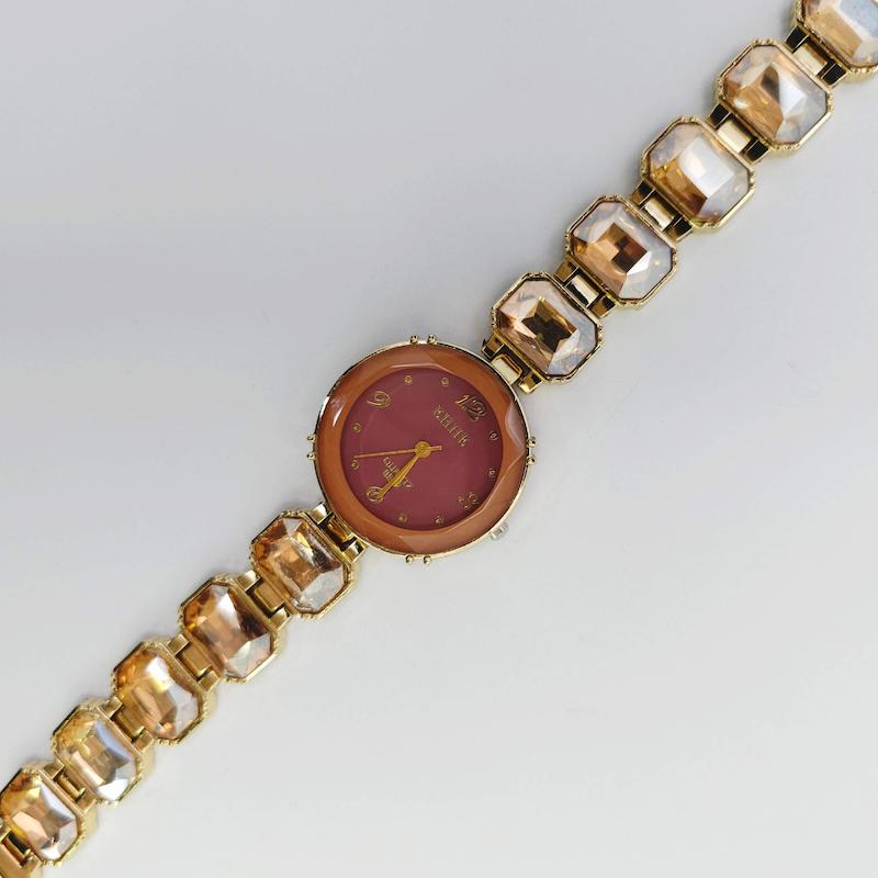 ساعت مچی زنانه مجلسی EHHE نگین دار با موتور کوارتز کد 1182