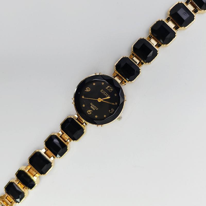 ساعت مچی زنانه مجلسی EHHE نگین دار با موتور کوارتز کد 1183