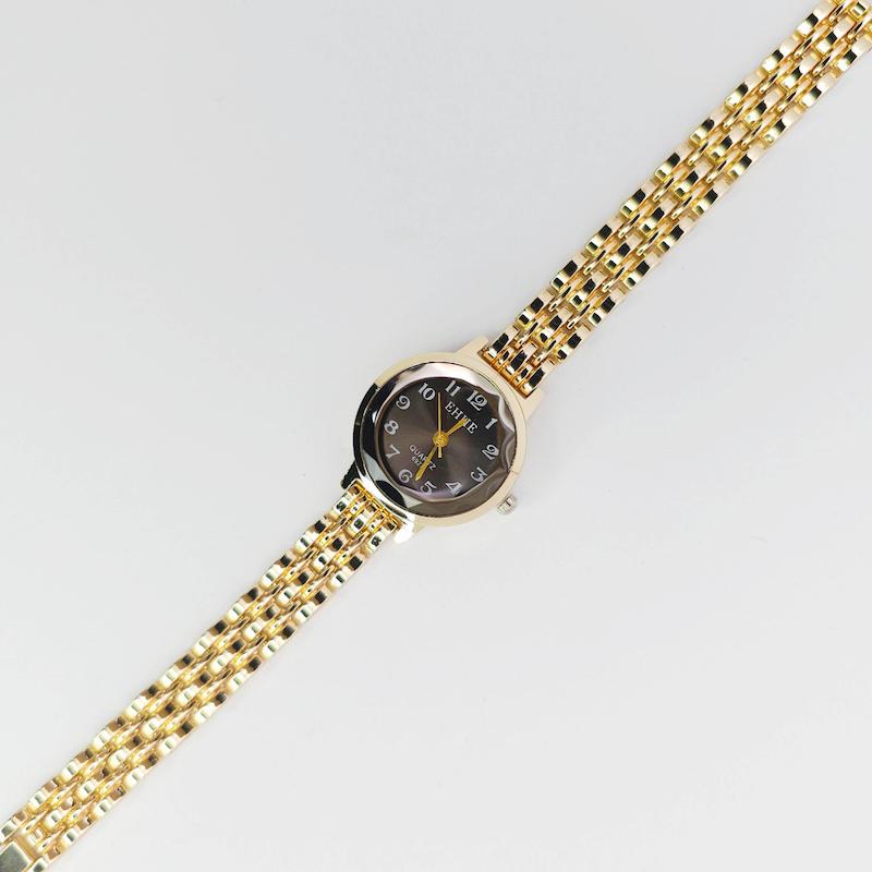 ساعت مچی زنانه مجلسی EHHE نگین دار با موتور کوارتز کد 1197