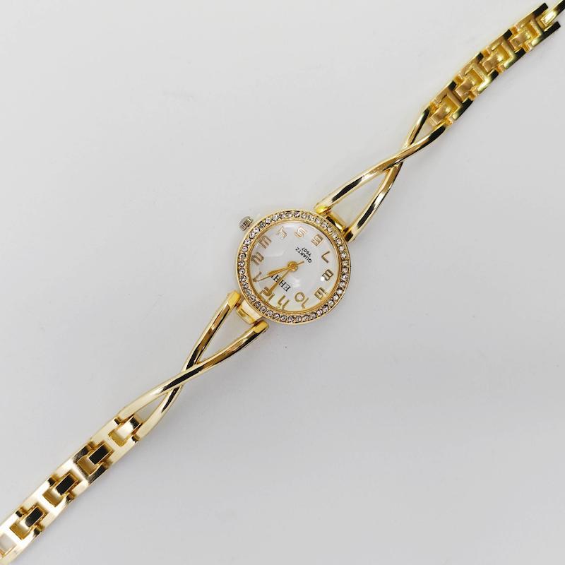 ساعت مچی زنانه مجلسی EHHE نگین دار با موتور کوارتز کد 1207