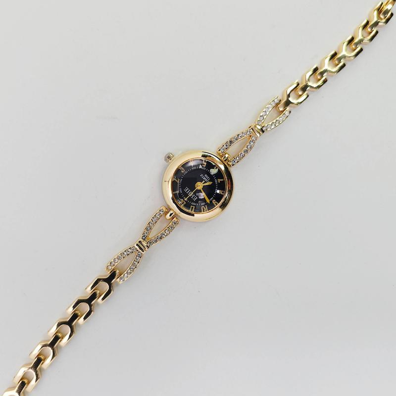 ساعت مچی زنانه مجلسی EHHE نگین دار با موتور کوارتز کد 1208