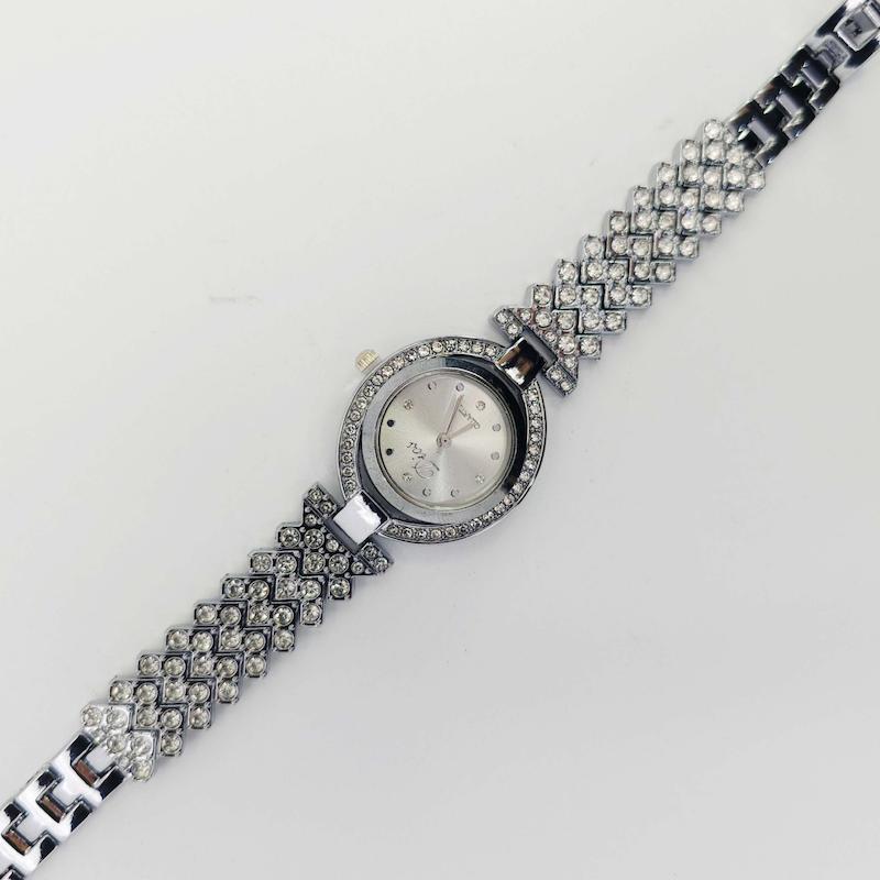 ساعت مچی زنانه مجلسی Dios نگین دار با موتور کوارتز کد 1249