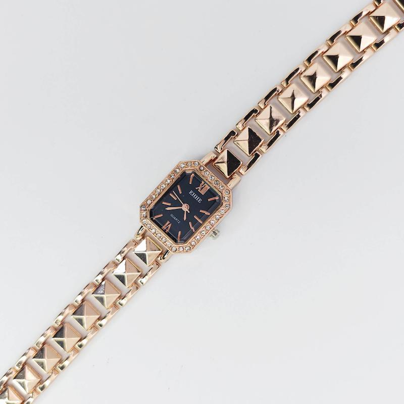 ساعت مچی زنانه مجلسی EHHE نگین دار با موتور کوارتز کد 1262