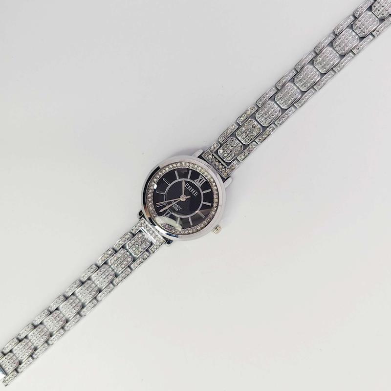 ساعت مچی زنانه مجلسی EHHE نگین دار با موتور کوارتز کد 1268