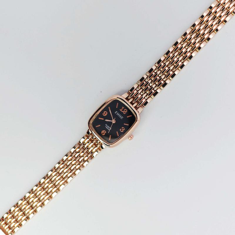 ساعت مچی زنانه مجلسی EHHE نگین دار با موتور کوارتز کد 1270