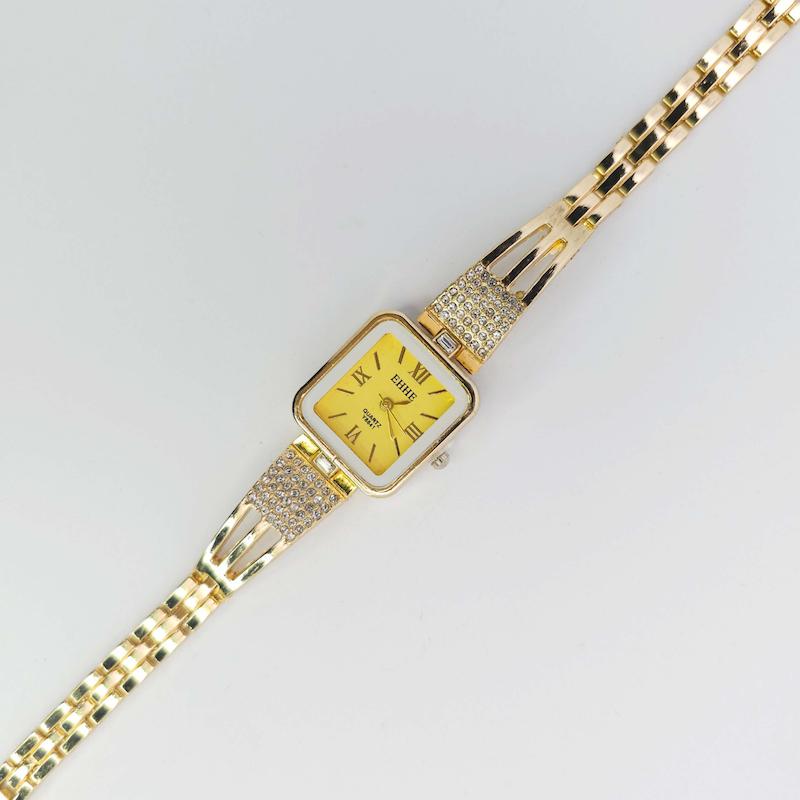 ساعت مچی زنانه مجلسی EHHE نگین دار با موتور کوارتز کد 1287