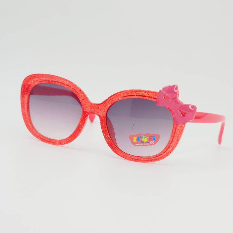 عینک آفتابی بچگانه پاپیون دار با شیشه‌های ضد اشعه UV کد 7355