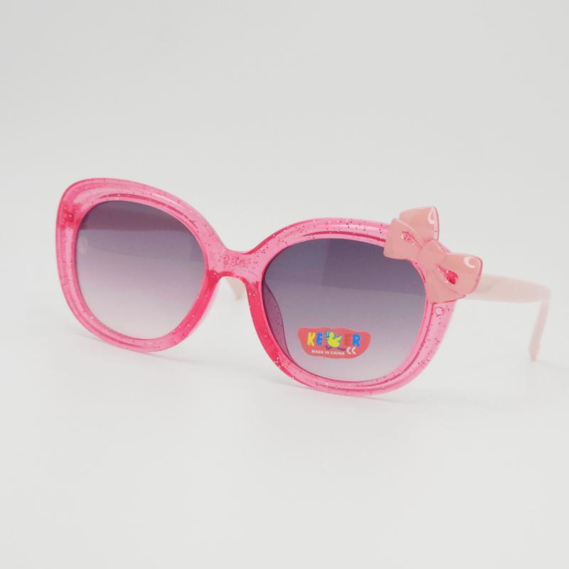 عینک آفتابی بچگانه پاپیون دار با شیشه‌های ضد اشعه UV کد 7356