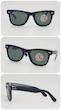 عینک آفتابی مردانه ریبن ویفرر Rayban Wayfarer پلاریزه و ضد اشعه UV400 کد 7391