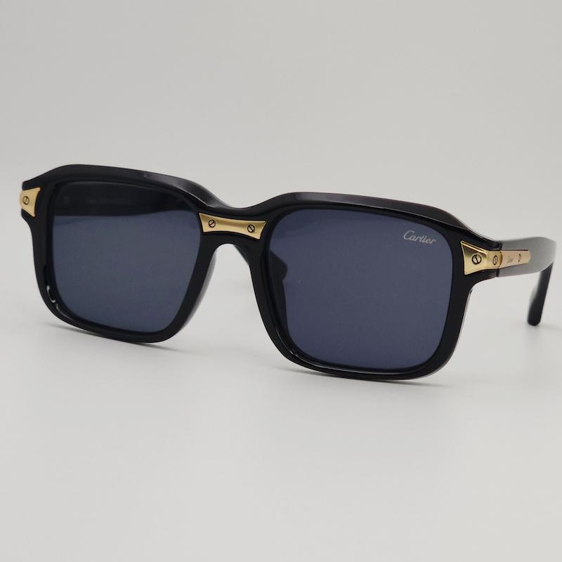 عینک آفتابی مردانه کارتیر Cartier CT0482S ضد اشعه UV400 ایتالیایی کد 7412