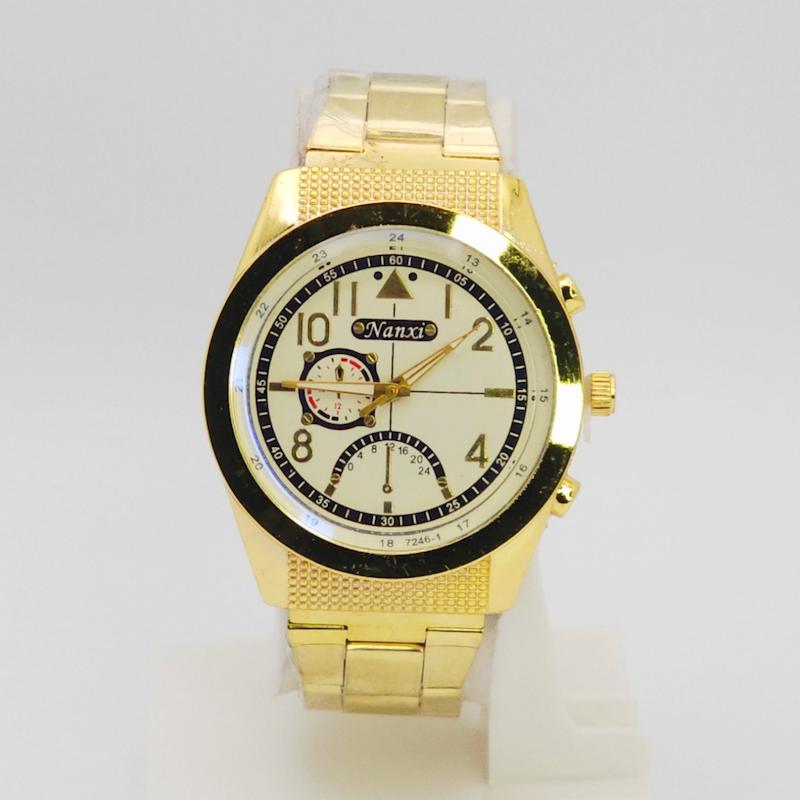 ساعت مچی مردانه نانسی Nanxi با موتور کوارتز و سبک 3موتوره کد 1330