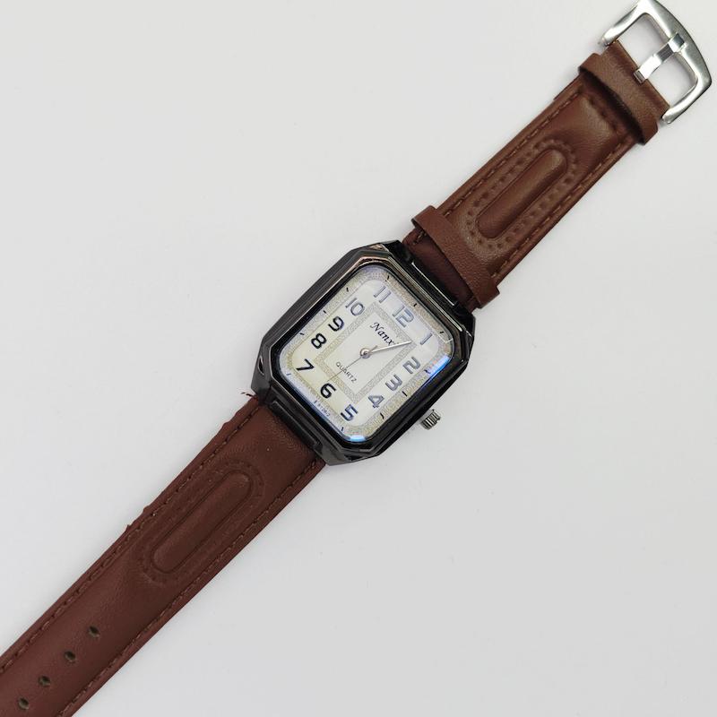 ساعت مچی مردانه نانسی Nanxi با موتور کوارتز و طراحی کلاسیک کد 1424