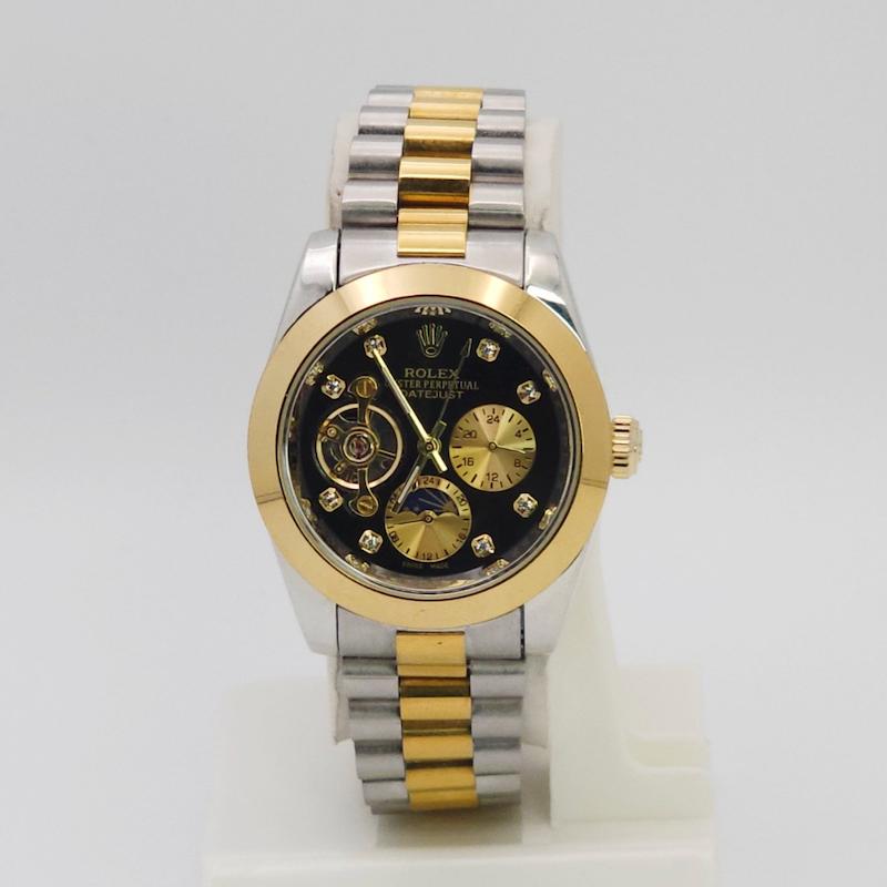 ساعت مچی مردانه رولکس دیت جاست اتوماتیک Rolex DateJust با 3موتور فعال کد 1445