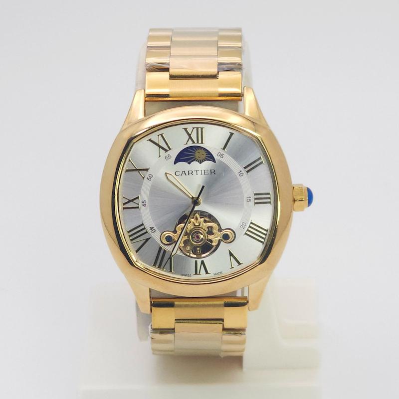 ساعت مچی مردانه کارتیر اتوماتیک Cartier BU750 فول استیل رنگ ثابت کد 1451