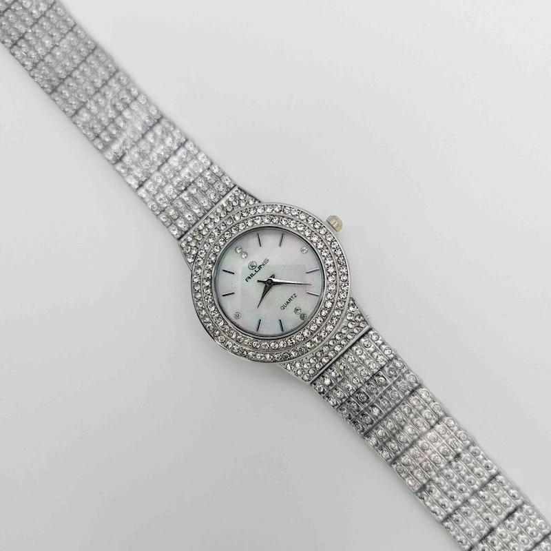 ساعت مچی زنانه مجلسی ریلانس Riluns نگین دار با موتور کوارتز کد 1462