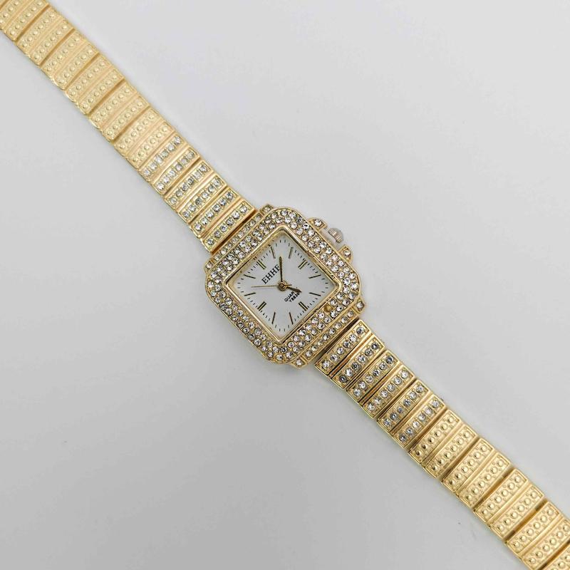 ساعت مچی زنانه مجلسی EHHE نگین دار با موتور کوارتز کد 1479