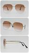 عینک آفتابی مردانه طرح ریبن Rayban ضد اشعه UV400 کد 7449