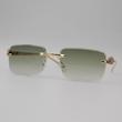 عینک آفتابی زنانه کارتیر Cartier ضد اشعه UV400 ایتالیایی کد 7481