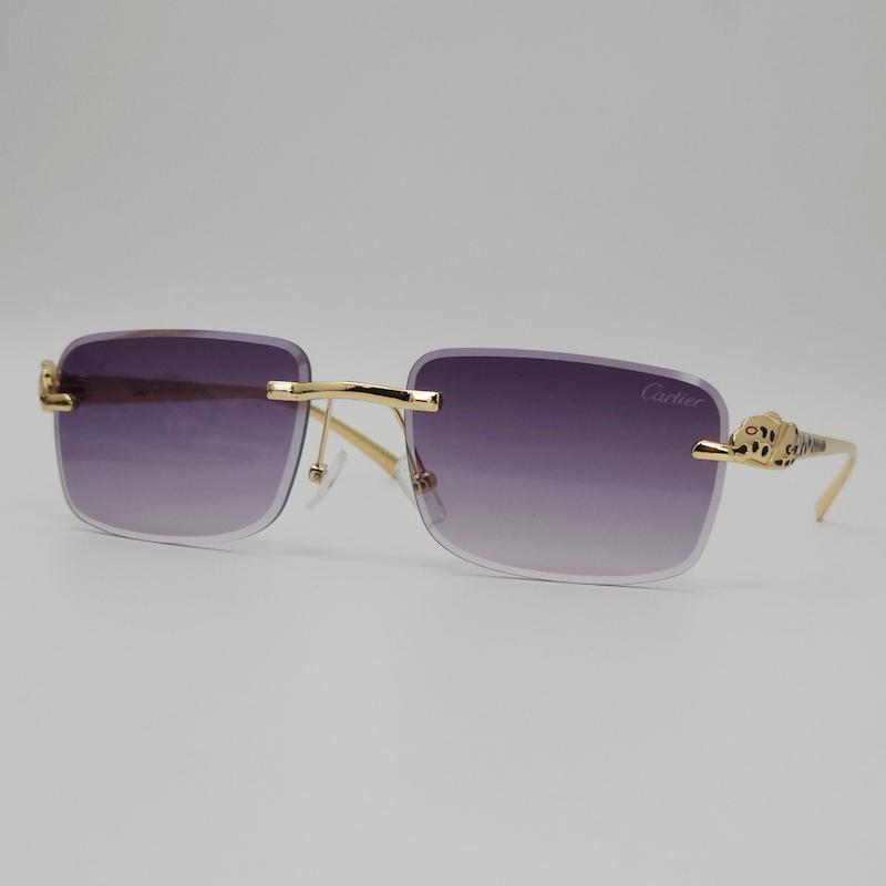 عینک آفتابی زنانه کارتیر Cartier ضد اشعه UV400 ایتالیایی کد 7483