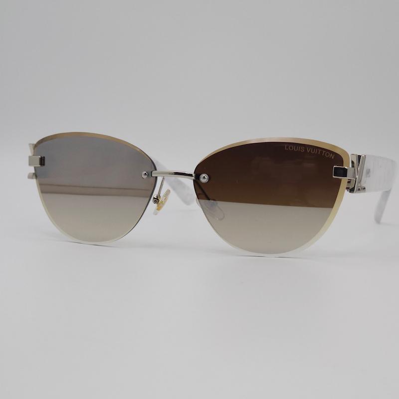 عینک آفتابی زنانه لویی ویتون Louis Vuitton Z2102 ضد اشعه UV400 ایتالیایی کد 7508