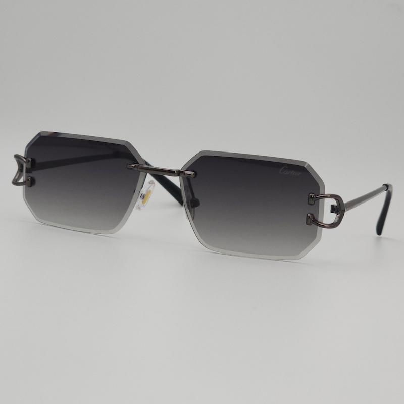 عینک آفتابی مردانه و زنانه کارتیر Cartier T82200513 ضد اشعه UV400 ایتالیایی کد 7549
