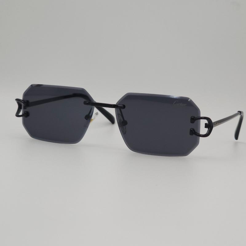 عینک آفتابی مردانه و زنانه کارتیر Cartier T82200513 ضد اشعه UV400 ایتالیایی کد 7550