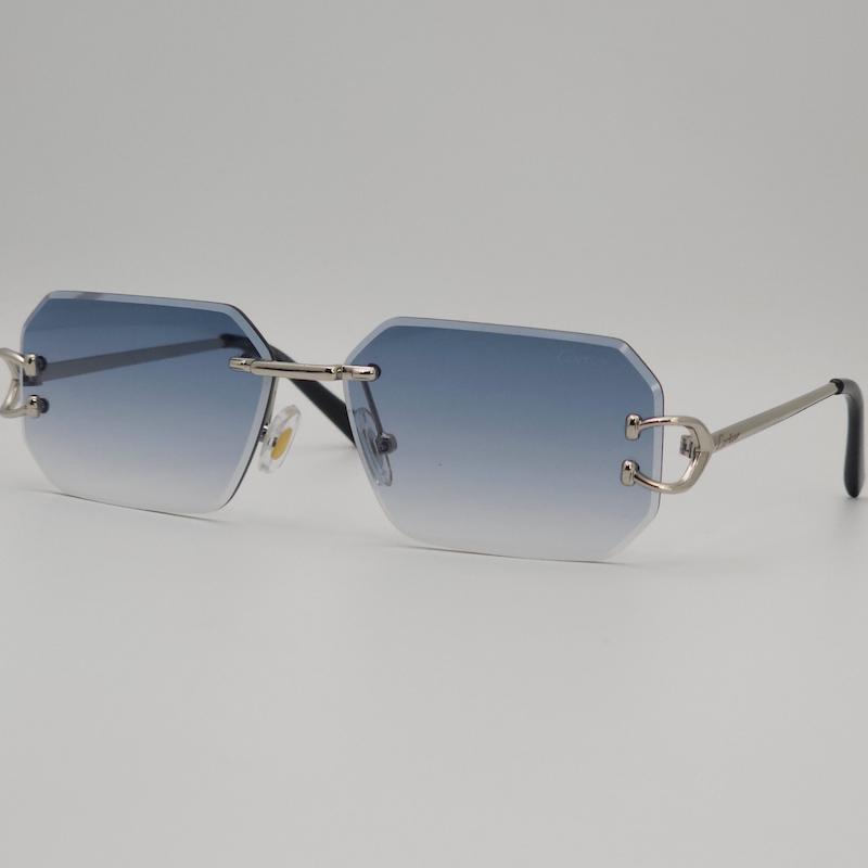 عینک آفتابی مردانه و زنانه کارتیر Cartier T82200513 ضد اشعه UV400 ایتالیایی کد 7551