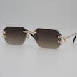 عینک آفتابی مردانه و زنانه کارتیر Cartier T82200513 ضد اشعه UV400 ایتالیایی کد 7552