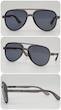 عینک آفتابی مردانه طرح ریبن Rayban پلاریزه و ضد اشعه UV400 کد 7571