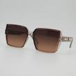 عینک آفتابی زنانه طرح لویی ویتون Louis Vuitton W90239 ضد اشعه UV400 کد 7687