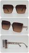 عینک آفتابی زنانه طرح لویی ویتون Louis Vuitton W90239 ضد اشعه UV400 کد 7687