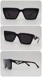 عینک آفتابی زنانه طرح لویی ویتون Louis Vuitton W90238 ضد اشعه UV400 کد 7716