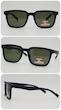 عینک آفتابی مردانه و زنانه طرح ریبن RayBan پلاریزه و ضد اشعه UV400 قاب سورمه‌ای کد 7776