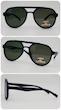 عینک آفتابی مردانه و زنانه طرح ریبن RayBan پلاریزه و ضد اشعه UV400 قاب سورمه‌ای کد 7777