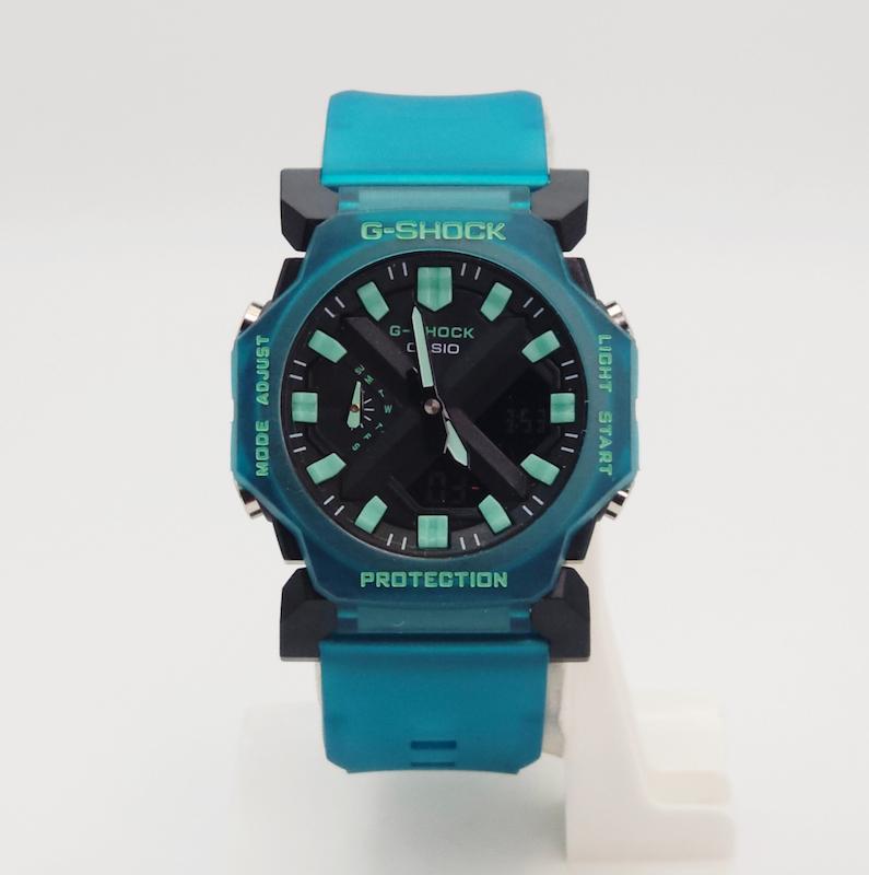ساعت مچی مردانه و زنانه جیشاک Casio G-Shock 2300 دوزمانه با بدنه رزین کد 1588
