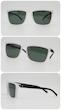عینک آفتابی مردانه و زنانه پورشه Porsche P3310 پلاریزه و ضد اشعه UV400 ایتالیایی کد 7923