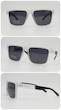 عینک آفتابی مردانه و زنانه پرادا Prada P5102 پلاریزه و ضد اشعه UV400 ایتالیایی کد 7924