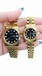 ساعت مچی ست مردانه و زنانه رولکس دیت جاست Rolex Date Just سری های‌کپی مسترکوالیتی کد 3699