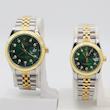 ساعت مچی ست مردانه و زنانه رولکس دیت جاست Rolex date just تاریخ دار کد 3683