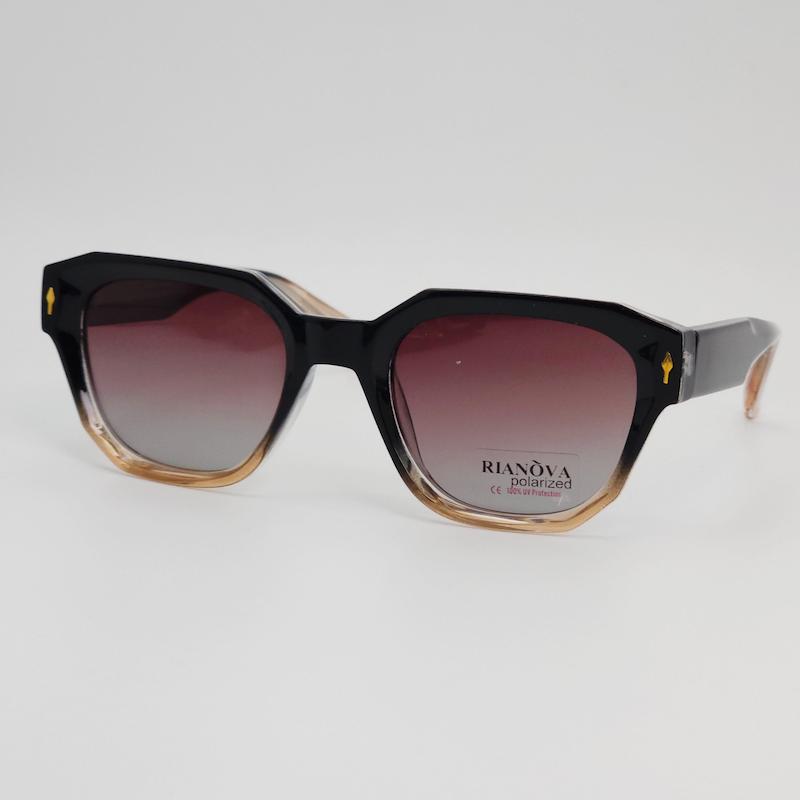 عینک آفتابی زنانه فندی Fendi RN9004 پولاریزه و ضد اشعه UV400 ایتالیایی Rianova کد 8173