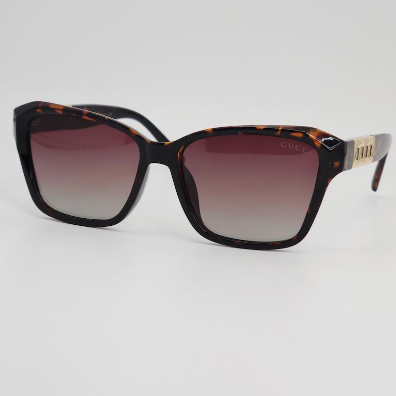 عینک آفتابی زنانه گوچی Gucci LK26079 پلاریزه و ضد اشعه UV400 ایتالیایی Rianova کد 8184