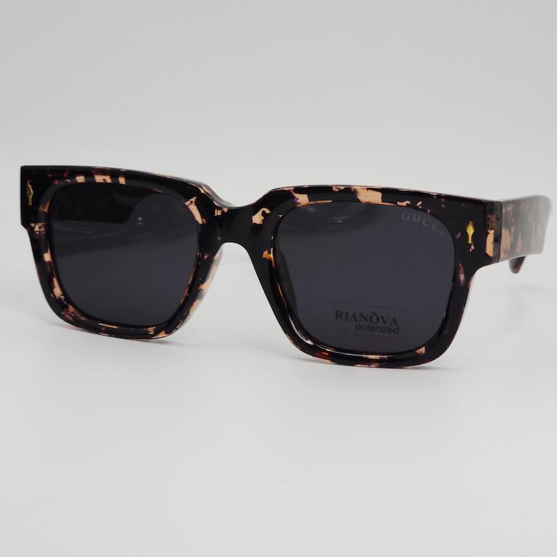 عینک آفتابی زنانه گوچی Gucci RN9026 پلاریزه و ضد اشعه UV400 ایتالیایی Rianova کد 8194